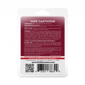 Chill Plus Delta-8 Vape Cartridge - Guava - 900mg