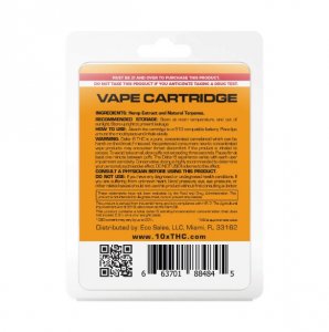 10X Delta-8 THC - Pineapple Express Vape Cartridge - 900mg