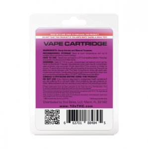 10X Delta-8 THC - Grape Ape Vape Cartridge - 900mg