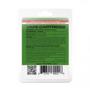 10X Delta-8 THC - Green Crack Vape Cartridge - 900mg