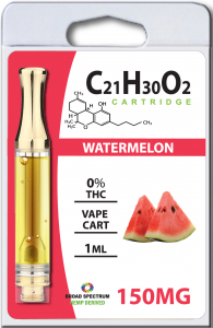C21H30O2 Cartridge Watermelon 1ML - 150MG