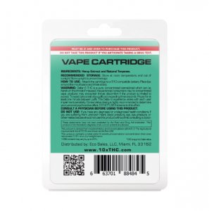 10X Delta-8 THC - Tangie OG Vape Cartridge - 900mg