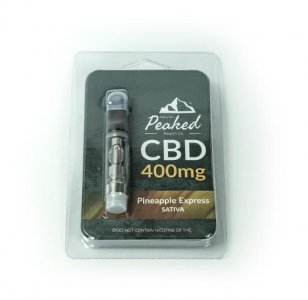 400MG CBD VAPE CARTRIDGE | 510 THREADED | NATURALLY PEAKED CBD