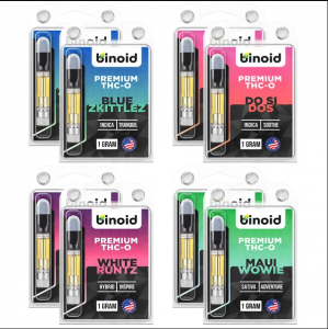 BINOID THC-O VAPE CARTRIDGES - BUNDLE