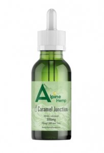 Alpine Hemp Caramel Junction CBD Vape Juice