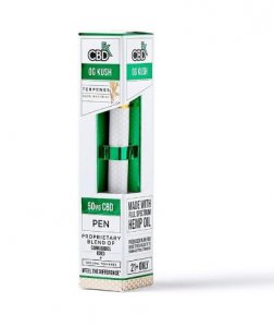 CBDFx OG Kush CBD Terpenes Vape Pen - 50MG