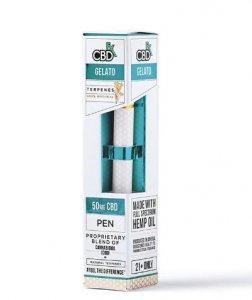 CBDFx Gelato CBD Terpenes Vape Pen - 50MG