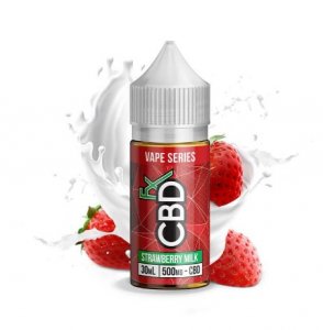 CBDFx Strawberry Milk CBD Vape Juice
