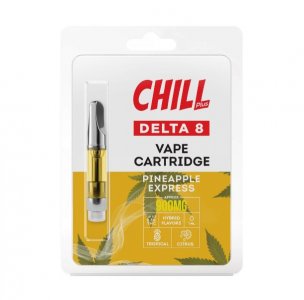 Chill Plus Delta-8 Vape Cartridge - Pineapple Express - 900mg (1ml)