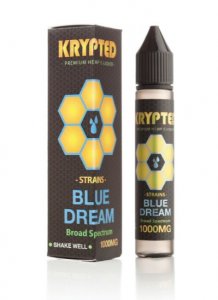 Krypted Blue Dream CBD Vape Juice
