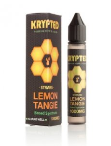 Krypted Lemon Tangie CBD Vape Juice