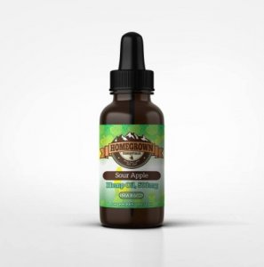 Homegrown Essentials Sour Apple CBD Vape Juice 60MG