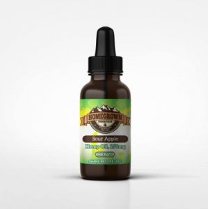 Homegrown Essentials Sour Apple CBD Vape Juice 60MG
