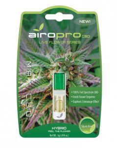 AiroPro CBD Live Flower Series - Skunk Berry CBD Cartridge - Hybrid