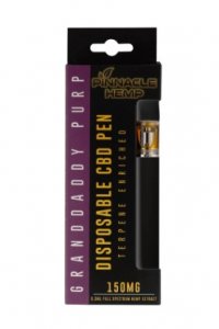 Pinnacle Hemp Granddaddy Purp CBD Vape Pen (150MG)