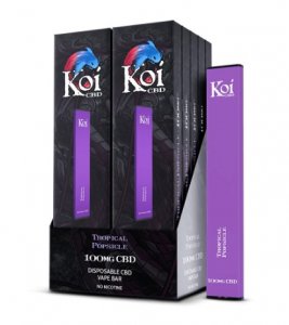 Koi CBD Tropical Popsicle Disposable Vape Bar