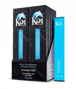 Koi CBD Blue Raspberry Dragon Fruit Disposable Vape Bar