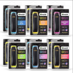 BINOID DELTA 8 THC DISPOSABLE VAPES - BUNDLE
