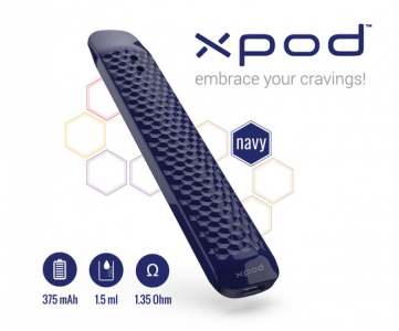 XPOD - VAPE POD STARTER KIT - CARBON NAVY