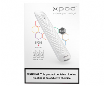 XPOD - VAPE POD STARTER KIT - PEARL WHITE