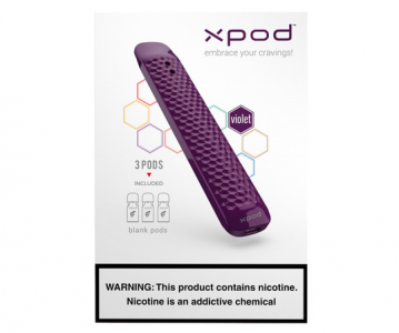 XPOD - VAPE POD STARTER KIT - VIOLET