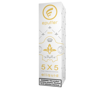 5 X 5 TOBACCO ELIQUID - 30ML