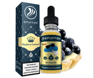 BLUEBERRY CUSTARD ELIQUID - 60ML